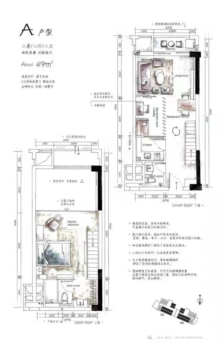 冠科 泊樾灣，冠科商業(yè)中心-均價(jià)19500元/平
