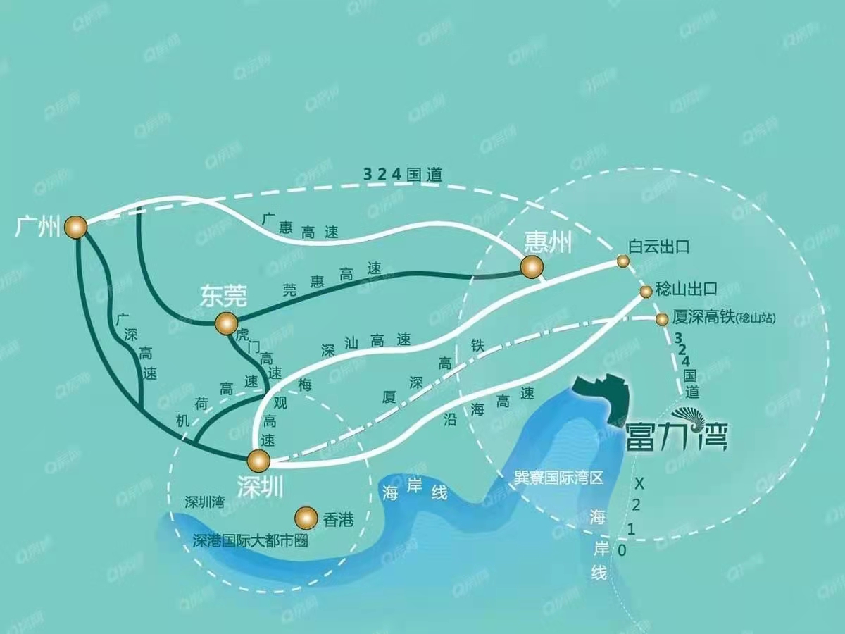 富力灣，富茂海濱城均價7000元/平