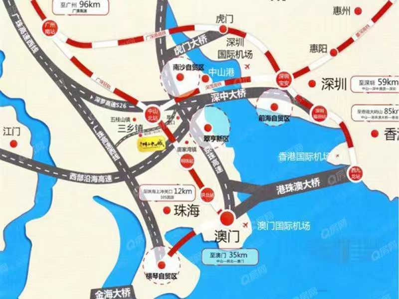 畔山中心城，畔山悅景花園-均價9000元/平