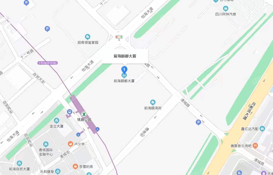 深國際前海頤都大廈，頤灣府-均價120元/平